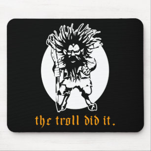 Die Schleppangel tat es Mousepad