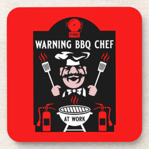 Die schlimmste GRILLEN der Welt Getränkeuntersetzer