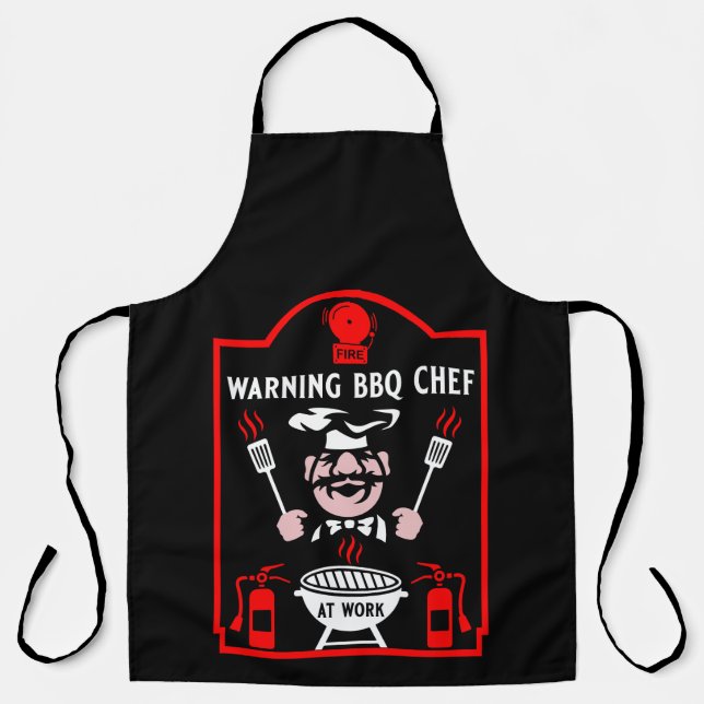 Die schlimmste GRILLEN der Welt Schürze (Vorderseite)