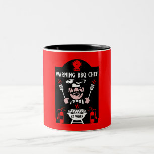 Die schlimmste GRILLEN der Welt Zweifarbige Tasse