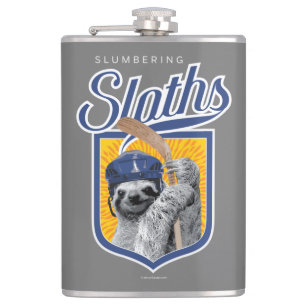 Die Schlummerschwellen (Hockeyteam) Flachmann