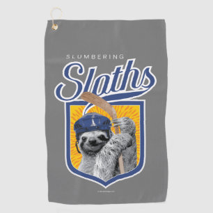 Die Schlummerzeiten (Hockeyteam) Golfhandtuch