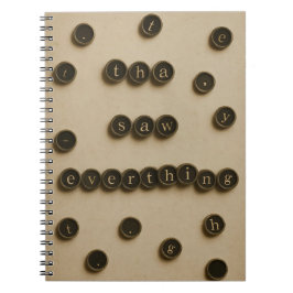 Die Schlüssel, die alles sahen Notizblock