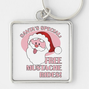 Die Schlüsselkette des Weihnachtsmanns Mustache fä Schlüsselanhänger