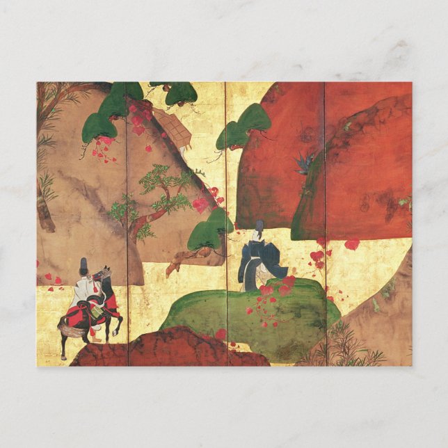 Die schmale Straße von Ivy Postkarte (Vorderseite)