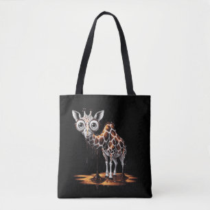Die schmelzende Giraffe Lustige surrealistische Ku