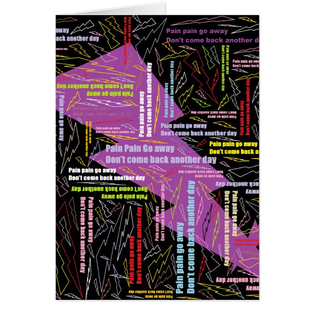 Die Schmerz-Schmerz gehen weg (Vorne)