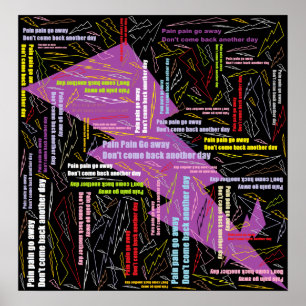 Die Schmerz-Schmerz gehen weg Poster