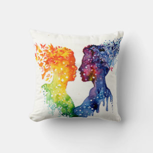 Die Schmetterlinge der Liebe Kissen