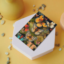 Die Schmetterlinge | Modernes Haeckel Gruß