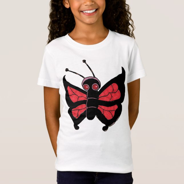 Die Schmetterlinge T-Shirt (Vorderseite)