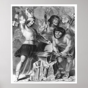 Die Schmiede des Vulkans Poster