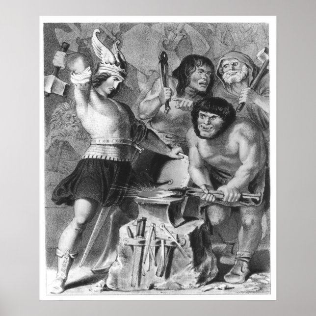 Die Schmiede des Vulkans Poster (Vorne)