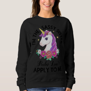 Die schmutzigen Sister-Regeln gelten nicht für mic Sweatshirt