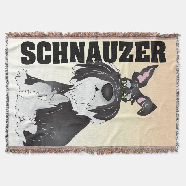 Die schnauzer-Decke Decke (Vorderseite)