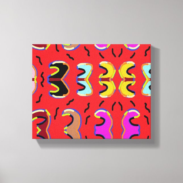 Die Schnecke der Kunst Leinwanddruck (Vorderseite)