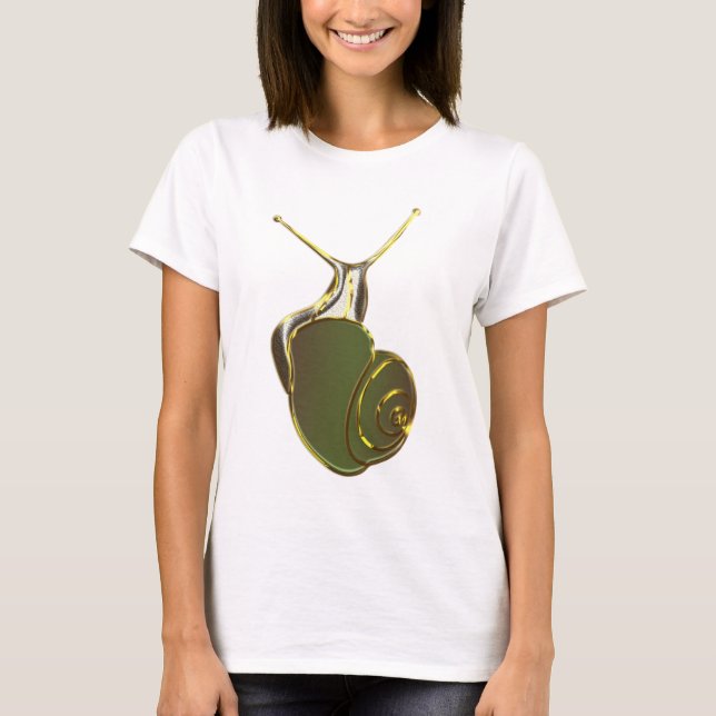 Die Schnecke des Glücks eXi T-Shirt (Vorderseite)