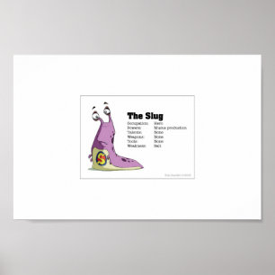 Die Schnecke: Held-Profil Poster