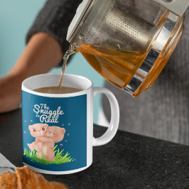 Die Schnecke ist ein echter Niedlicher Bärenhaufen Kaffeetasse