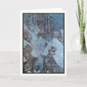 Die Schnee-Königin durch Edmund Dulac Karte