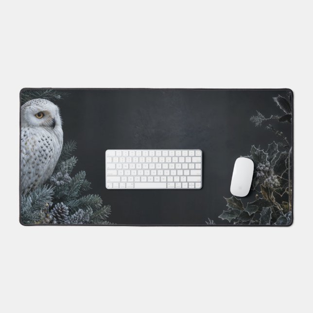 Die Schneeeulen-Edition Schreibtischunterlage (Tastatur & Maus)