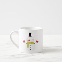 Die Schneeflocke-der Kinder des Snowmans die Tasse