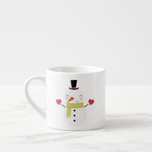 Die Schneeflocke-der Kinder des Snowmans die Tasse