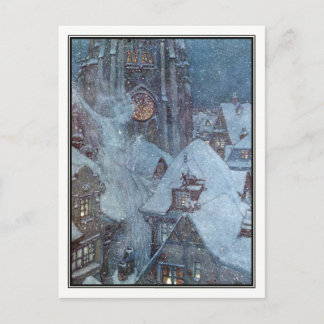 Die Schneekönigin von Edmund Dulac Postkarte