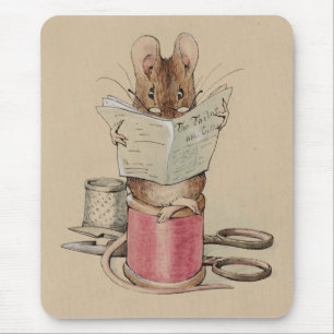 Die Schneidermäuse (von Beatrix Potter) Mousepad
