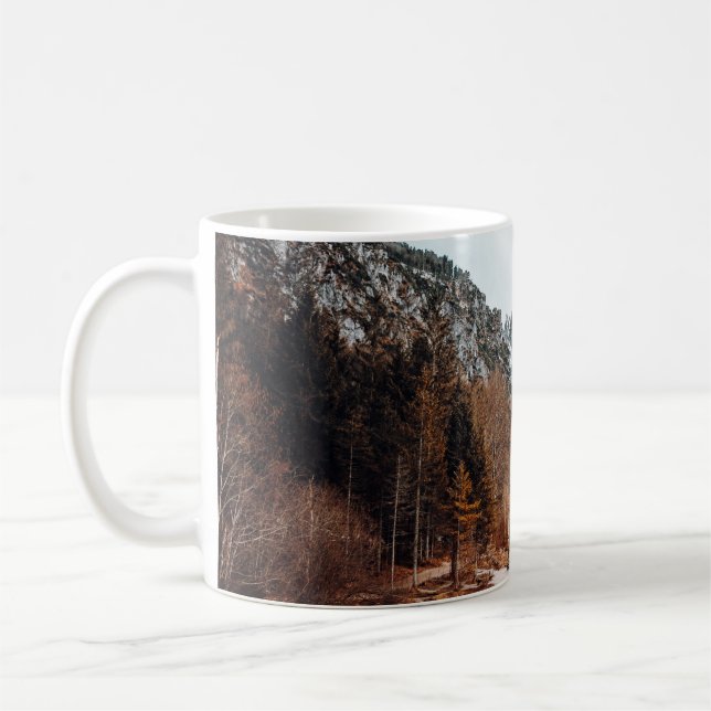 DIE SCHÖNE ALMSEE IN OBERÖSTERREICH  KAFFEETASSE (Links)