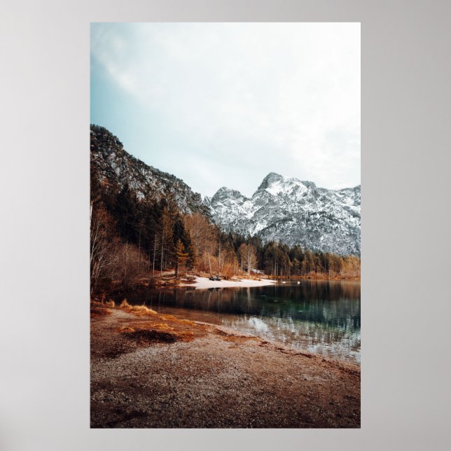 DIE SCHÖNE ALMSEE IN OBERÖSTERREICH POSTER (Vorne)