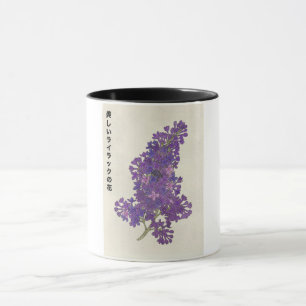 Die schöne Fliederblüte Tasse