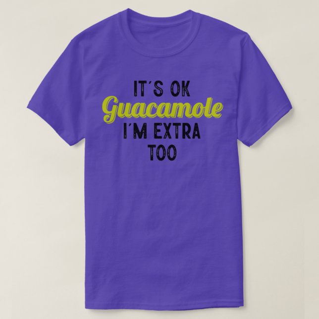Die schöne Guacamole im Extra zu Classic TShirt (Design vorne)