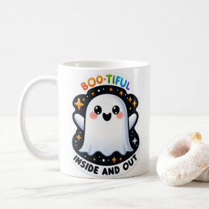 Die schöne Inside and Out Halloween Pun Tasse