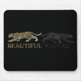 Die schöne Leopardenlandschaft Mousepad