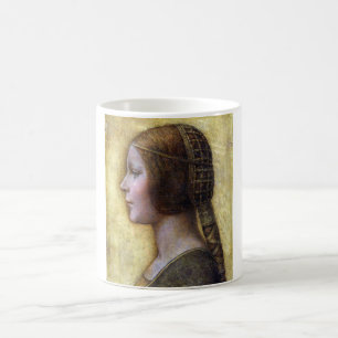 Die schöne Prinzessin Leonardo da Vinci Kaffeetasse