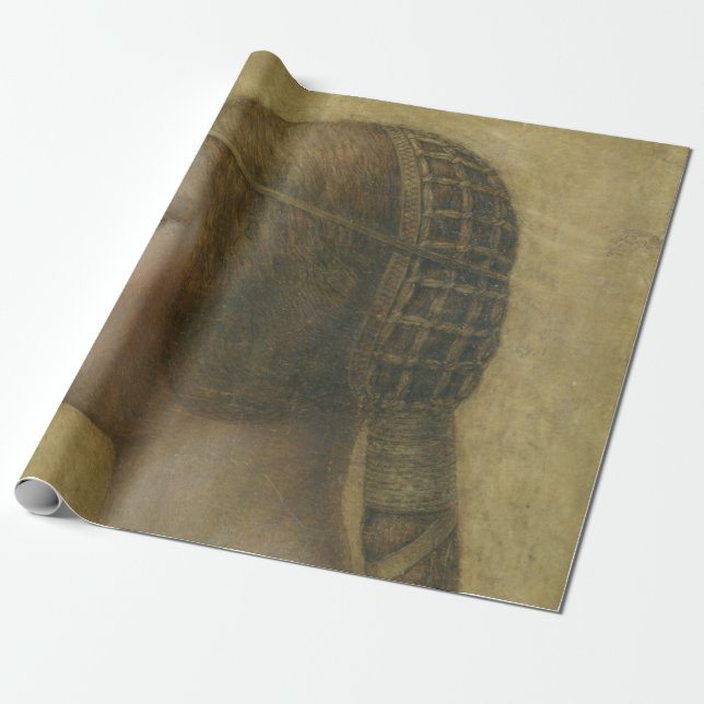 Die schöne Prinzessin (von Leonardo da Vinci) Geschenkpapier (Ungerollt)