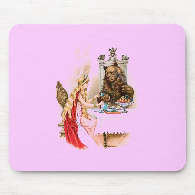 Die Schöne und das Biest-Mauspad Mousepad (Vorne)