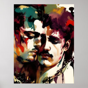 Die schönen Gay-Liebhaber Poster