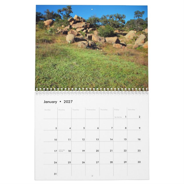 Die Schönheit 2010 der Natur Kalender (Jan 2027)
