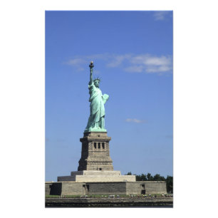 Die Schönheit der berühmten Freiheitsstatue auf Fotodruck
