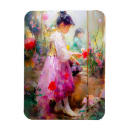 Die Schönheit der Blume Magnet