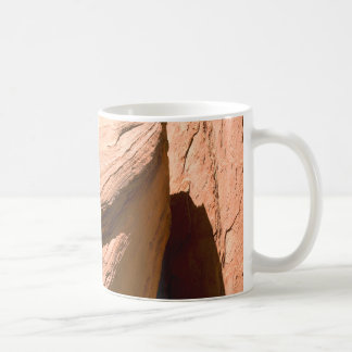 Die Schönheit der Docking Rock Naturkunst Kaffeetasse