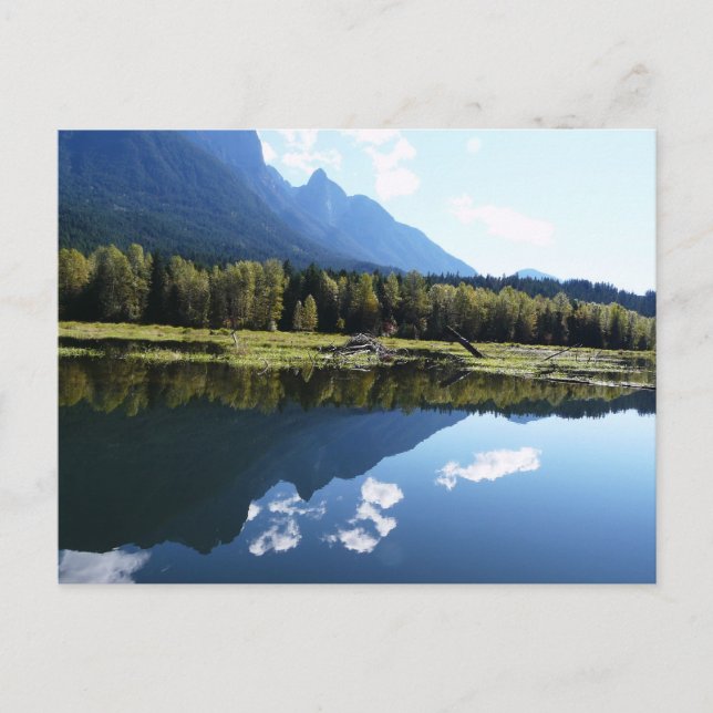 Die Schönheit der Natur Postkarte (Vorderseite)