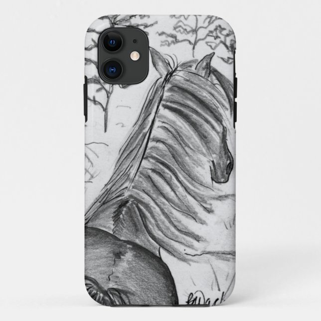 Die Schönheit der Pferde No.1 Case-Mate iPhone Hülle (Rückseite)