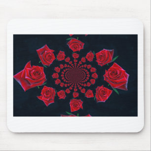 Die Schönheit der Rose: Blumenfantasie Mousepad