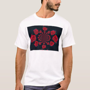 Die Schönheit der Rosen: Florale Fantasie T-Shirt