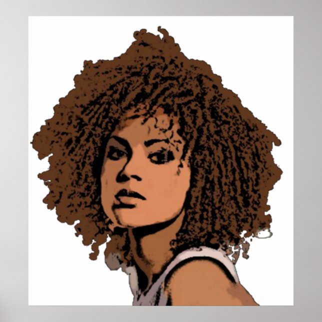 Die Schönheit des Haar-Posters Poster (Vorne)