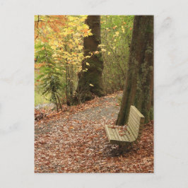 Die Schönheit des Herbstes Postkarte