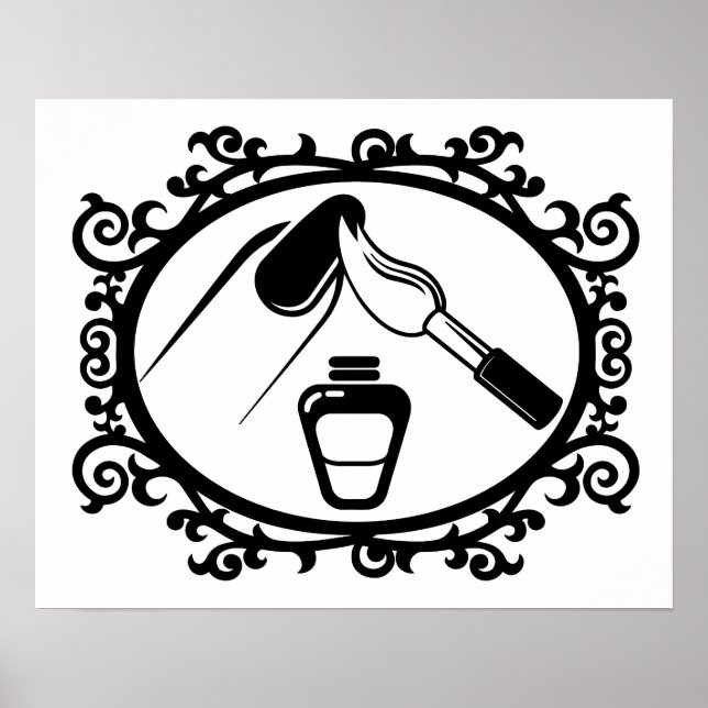 Die Schönheit des nagelpolnischen Designs Poster (Vorne)